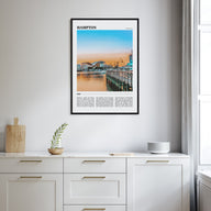 Hampton Travel Color Poster