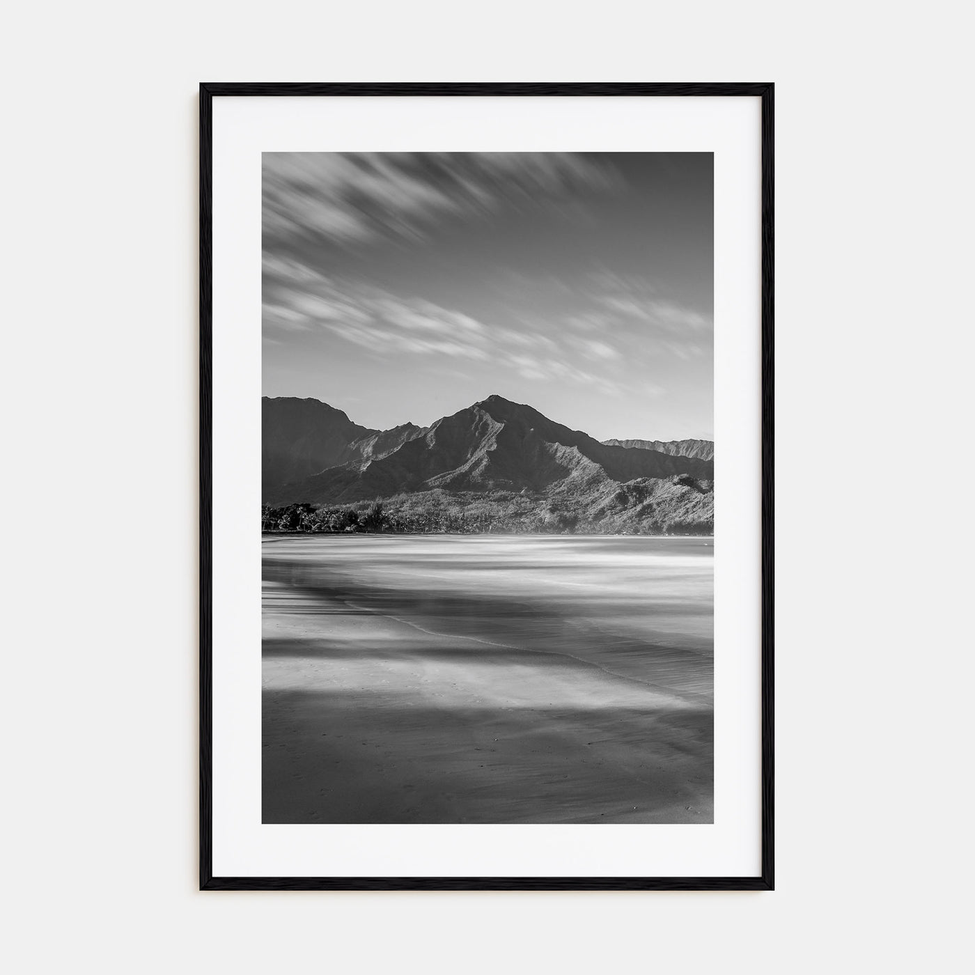 Hanalei Photo B&W Poster