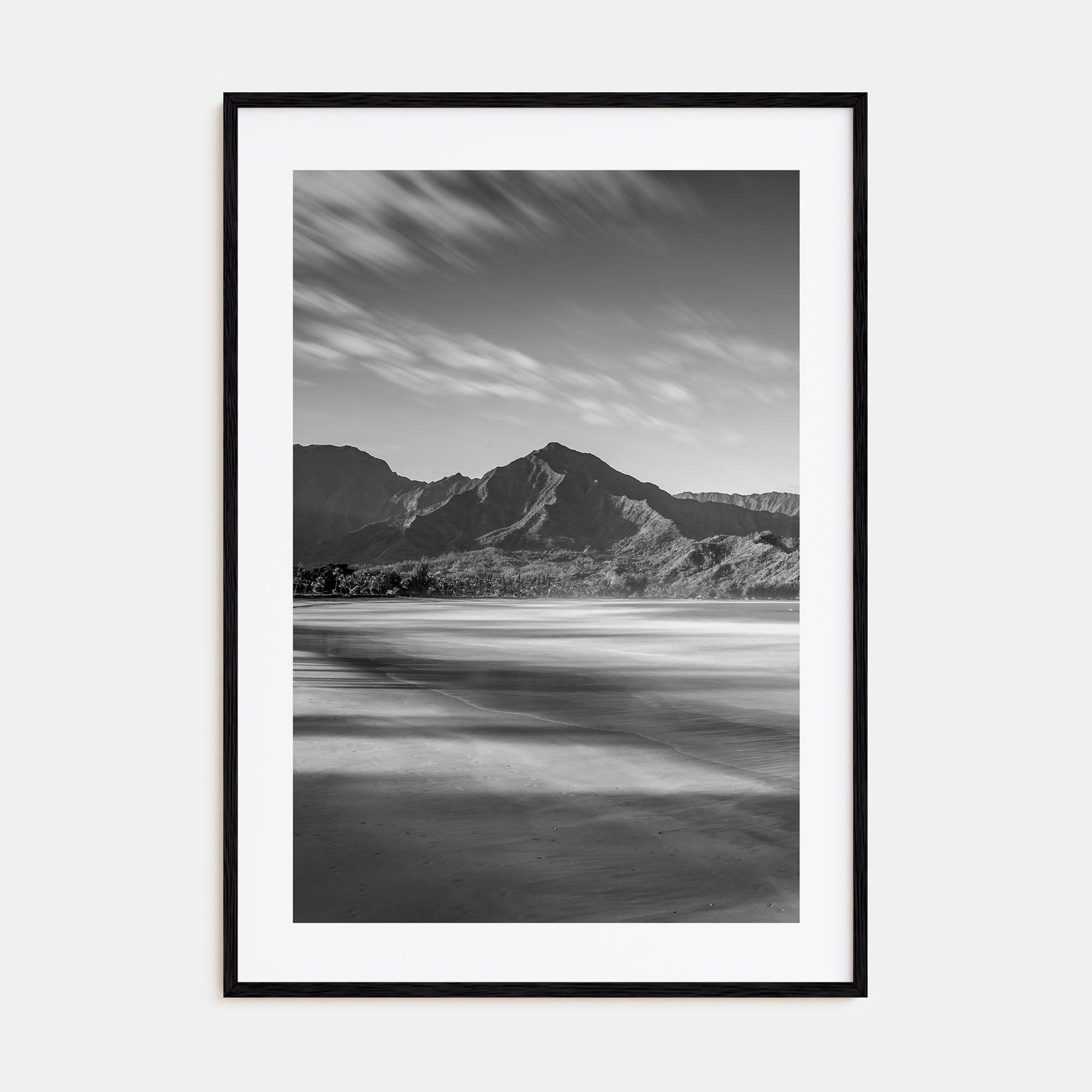 Hanalei Photo B&W Poster