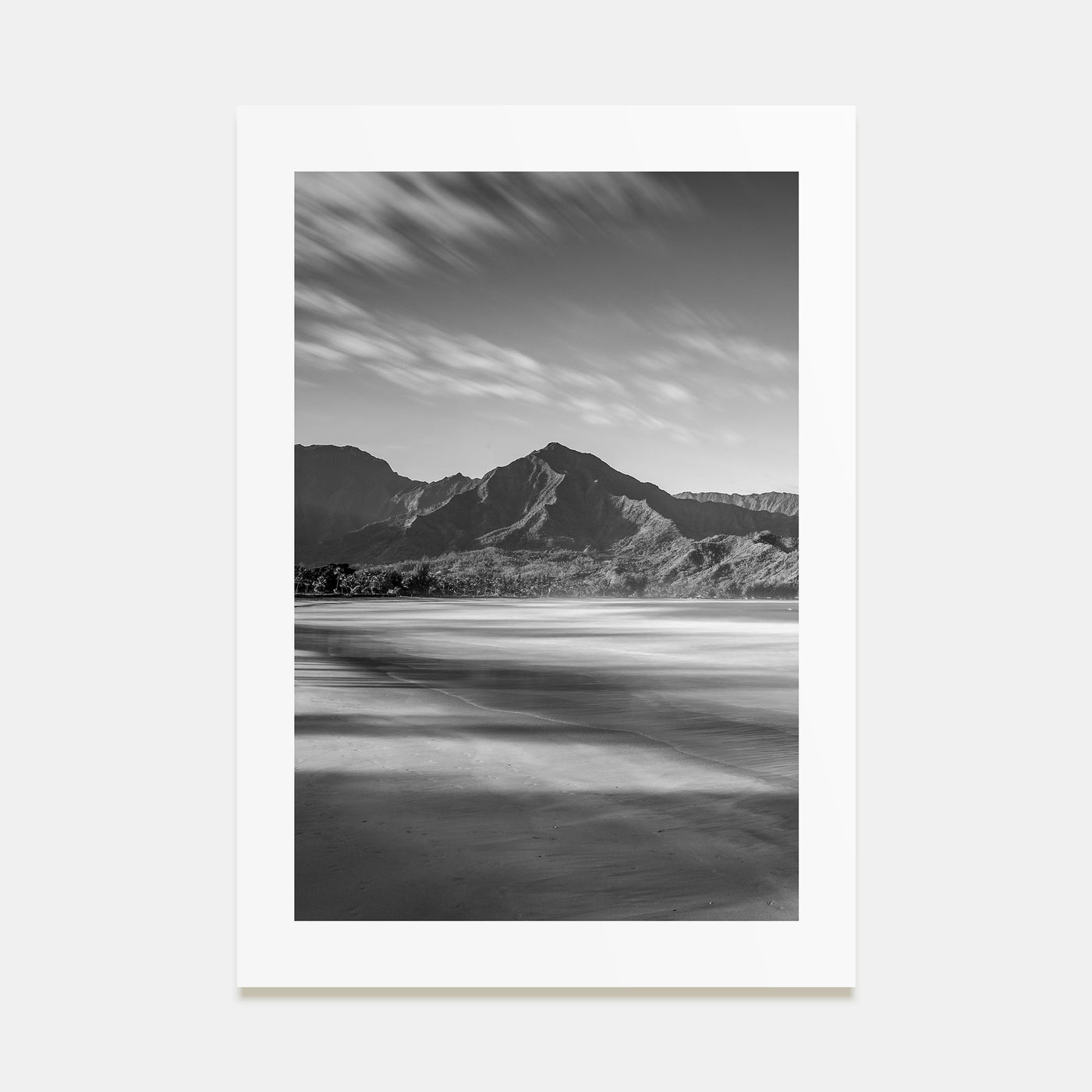 Hanalei Photo B&W Poster