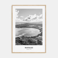 Hanalei Portrait B&W Poster