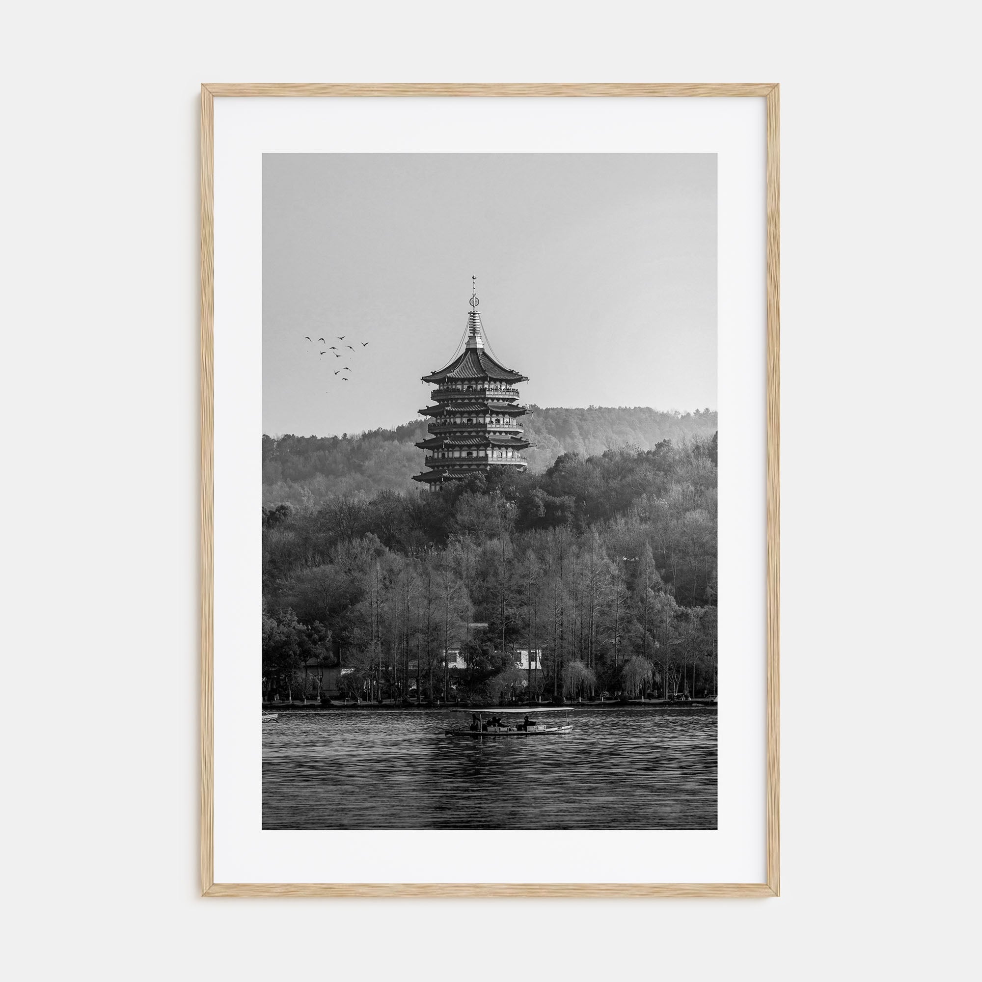Hangzhou Photo B&W Poster