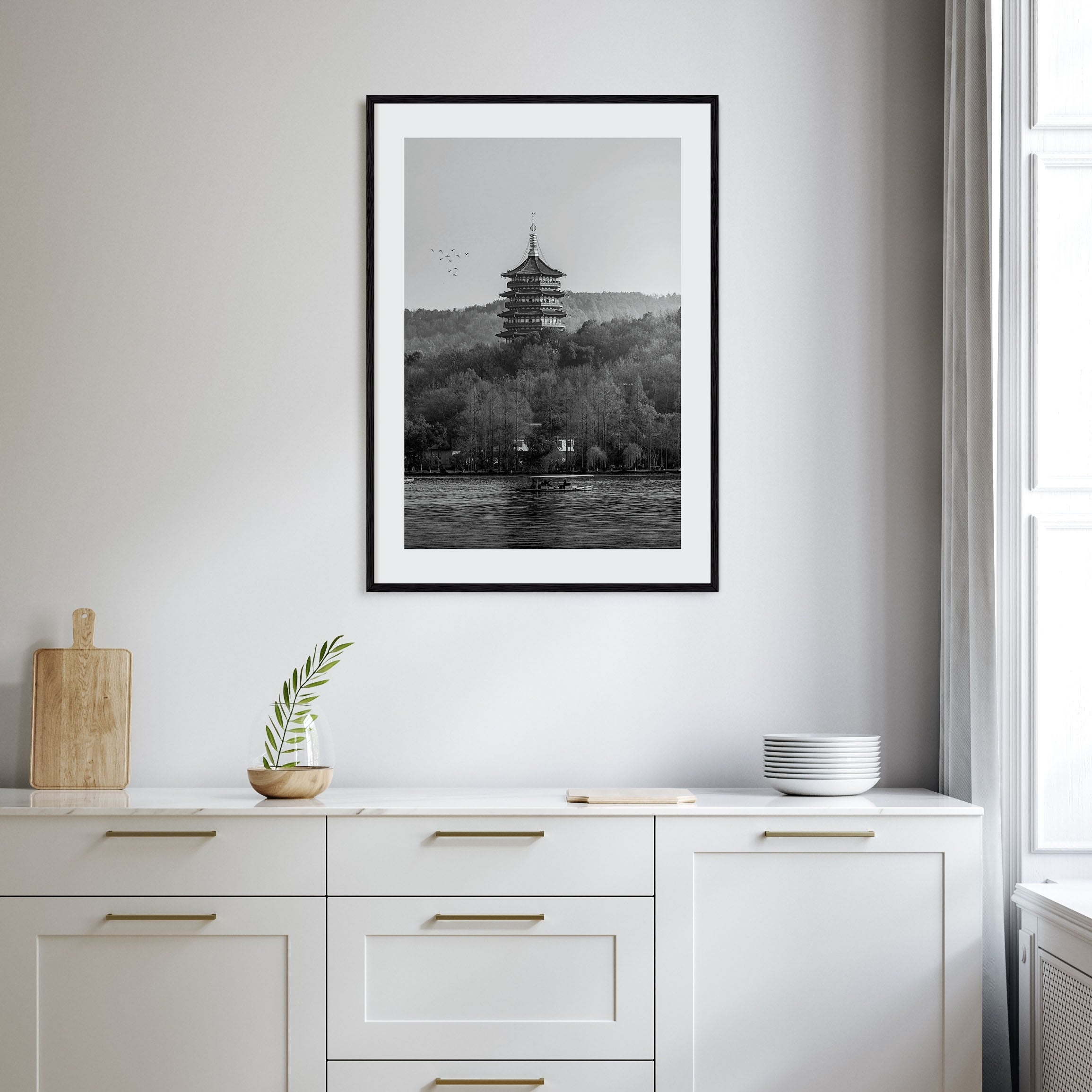 Hangzhou Photo B&W Poster