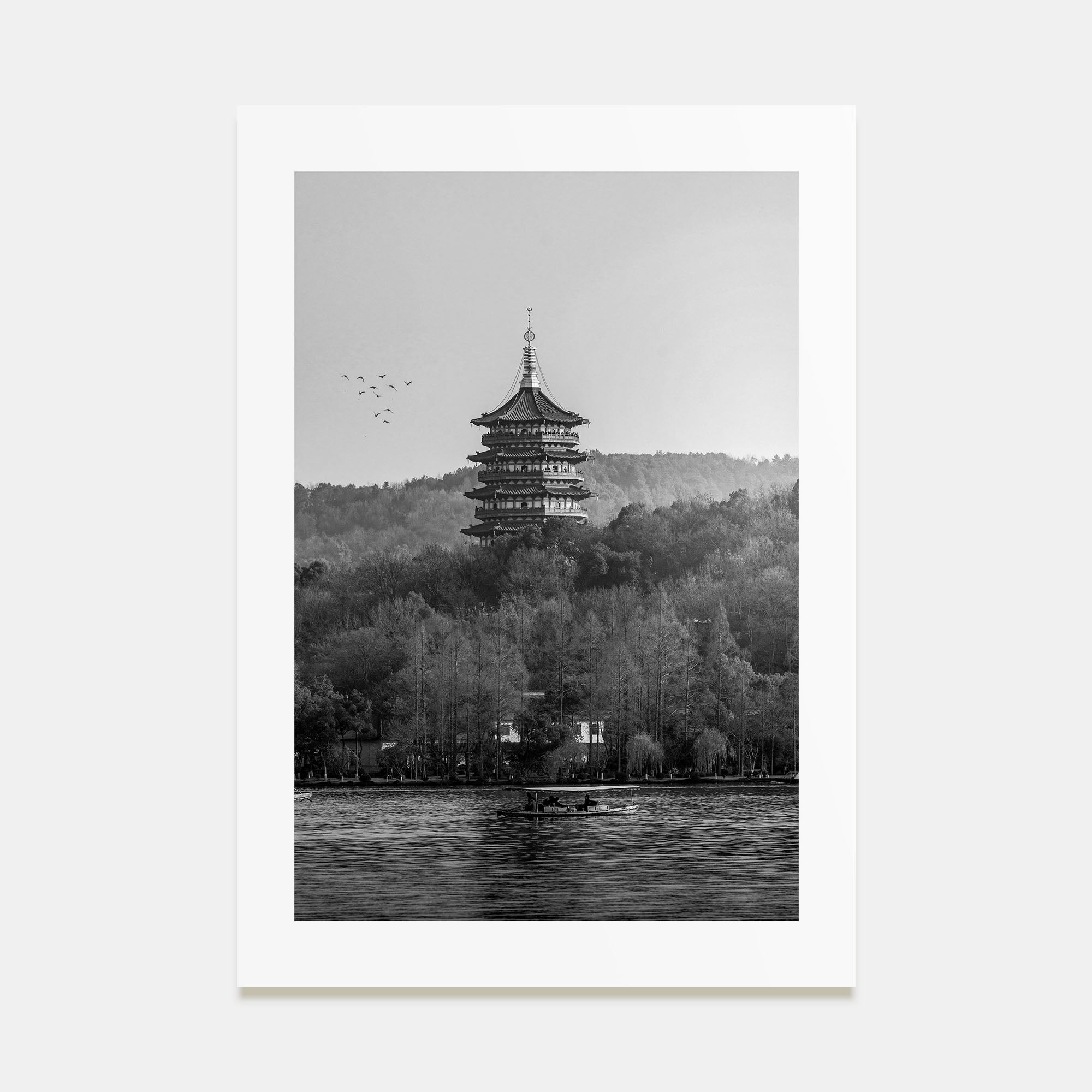 Hangzhou Photo B&W Poster