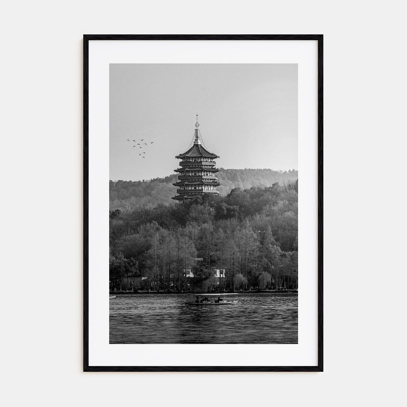 Hangzhou Photo B&W Poster