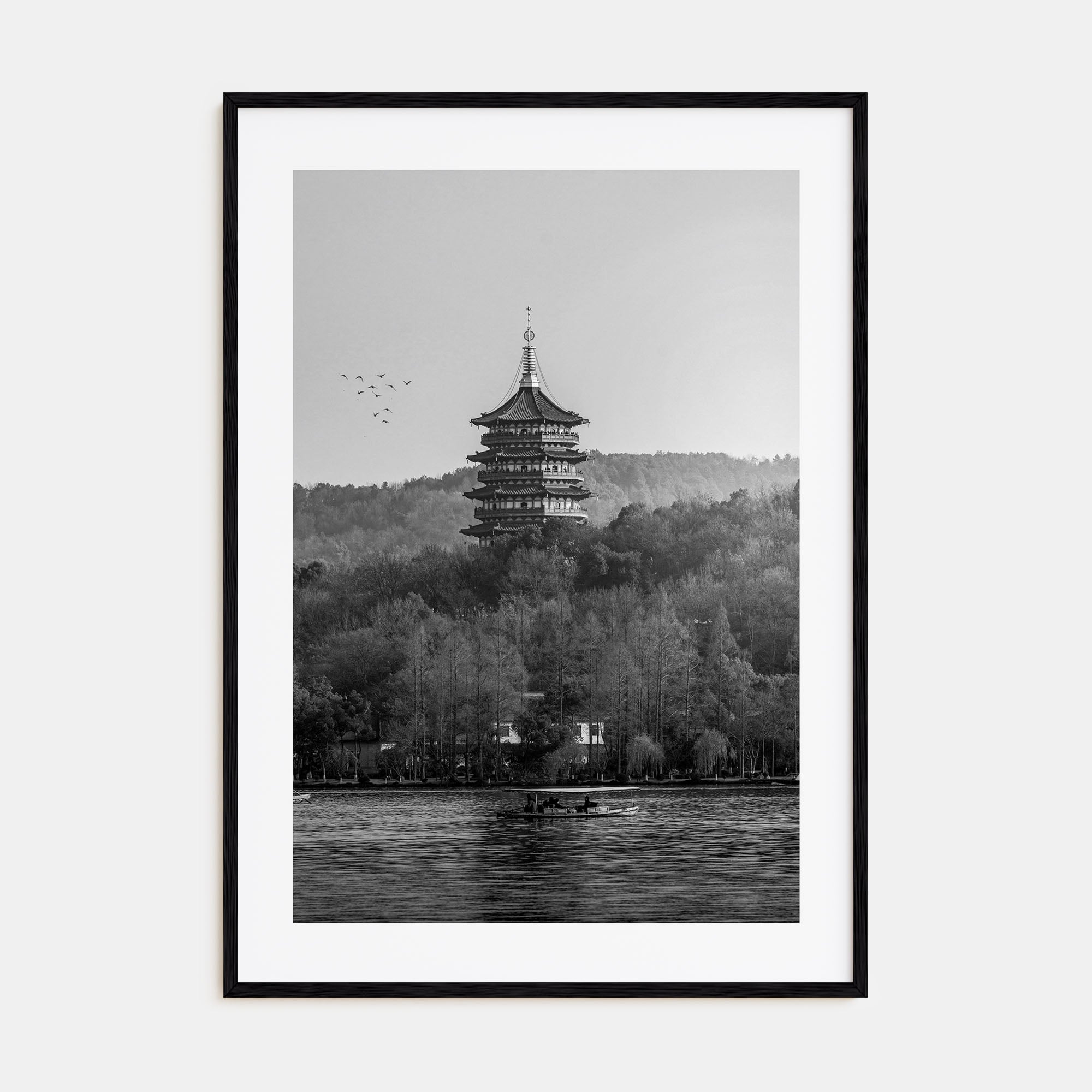 Hangzhou Photo B&W Poster