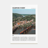 Harpers Ferry Travel Color Poster