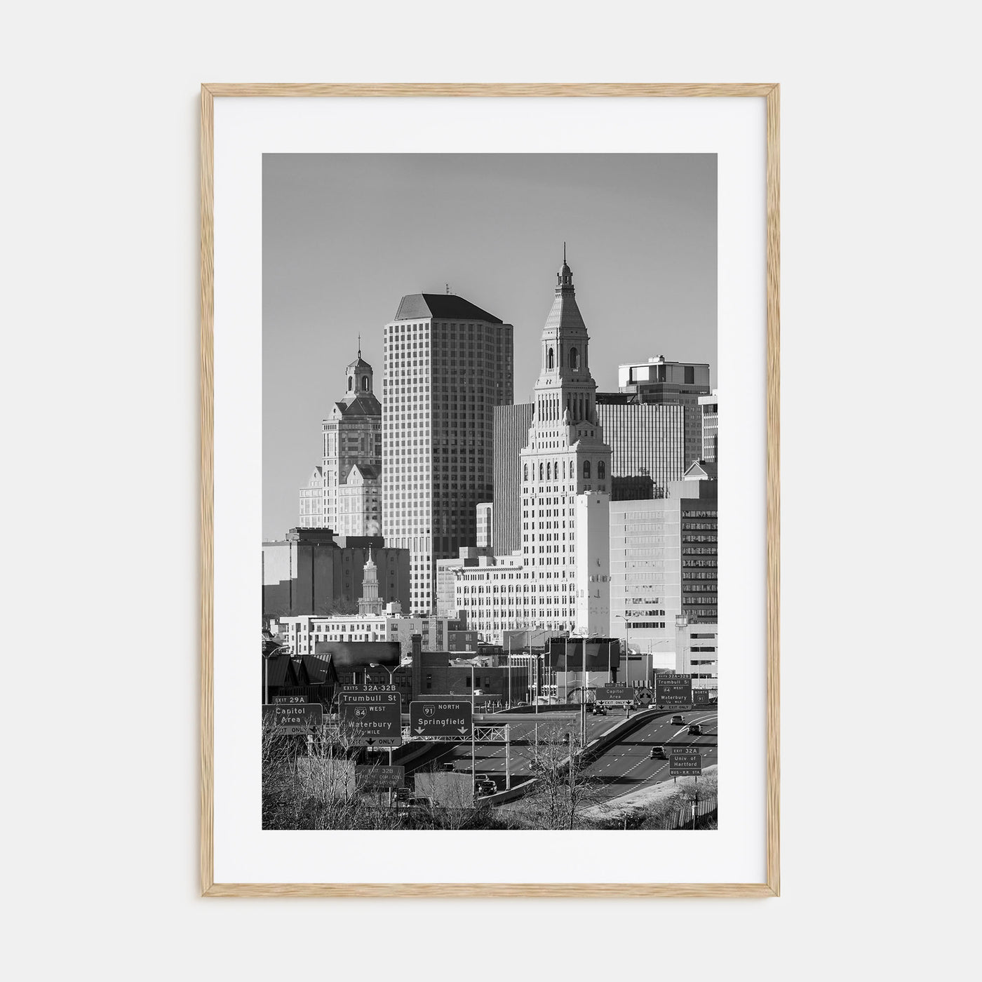 Hartford Photo B&W Poster