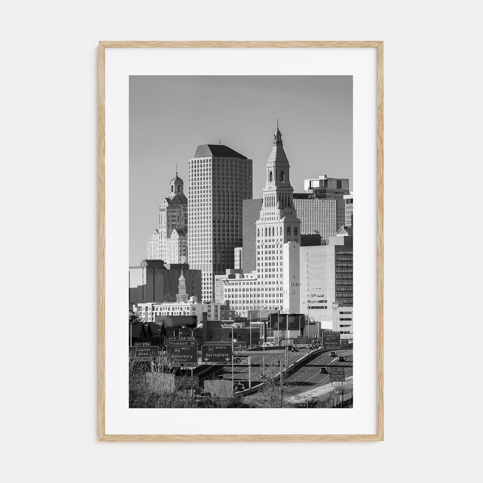 Hartford Photo B&W Poster