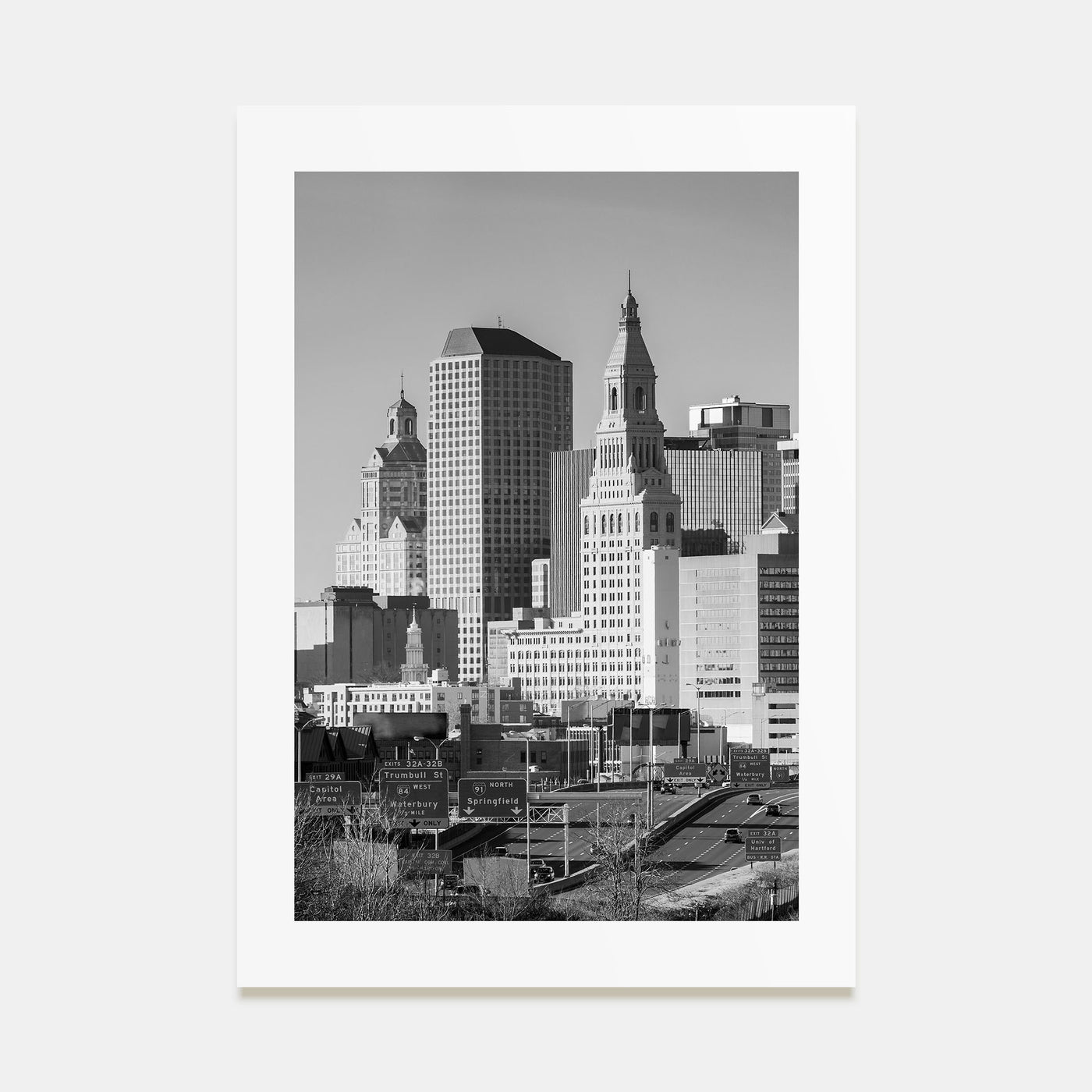 Hartford Photo B&W Poster