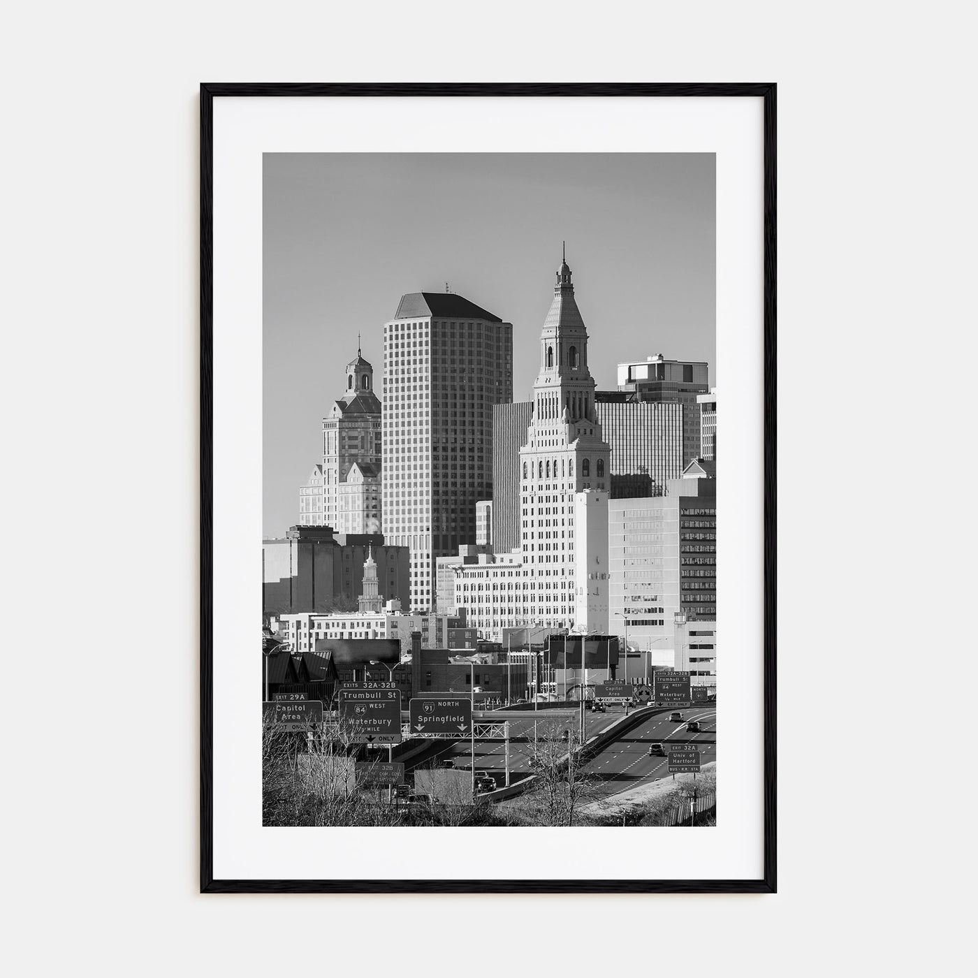 Hartford Photo B&W Poster