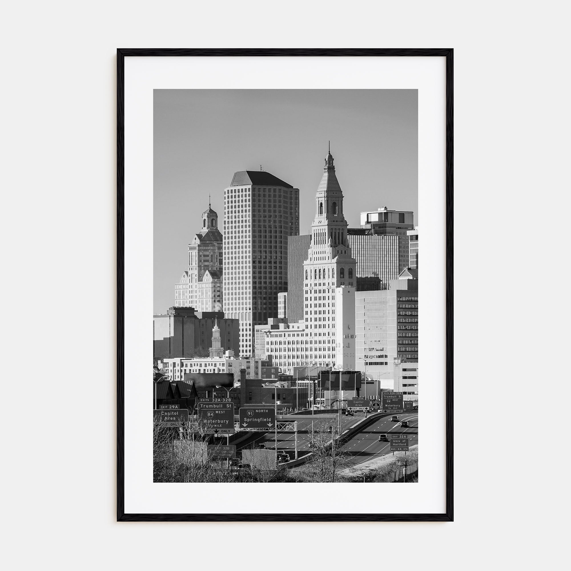 Hartford Photo B&W Poster