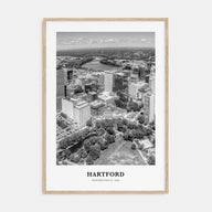 Hartford Portrait B&W Poster