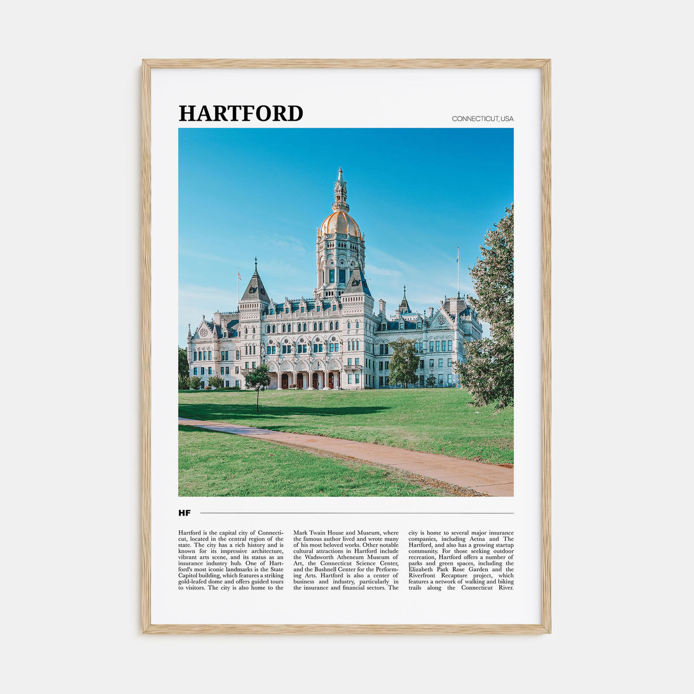 Hartford Travel Color No 2 Poster