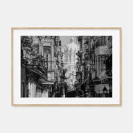Havana Landscape B&W Poster