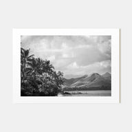 Hawaii Landscape B&W No 1 Poster