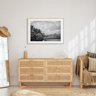 Hawaii Landscape B&W No 1 Poster