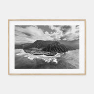 Hawaii Landscape B&W No 2 Poster