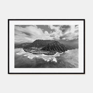 Hawaii Landscape B&W No 2 Poster