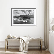 Hawaii Landscape B&W No 2 Poster