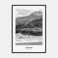 Hawaii Portrait B&W No 3 Poster