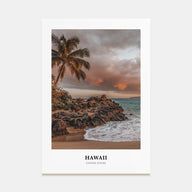 Hawaii Portrait Color No 3 Poster