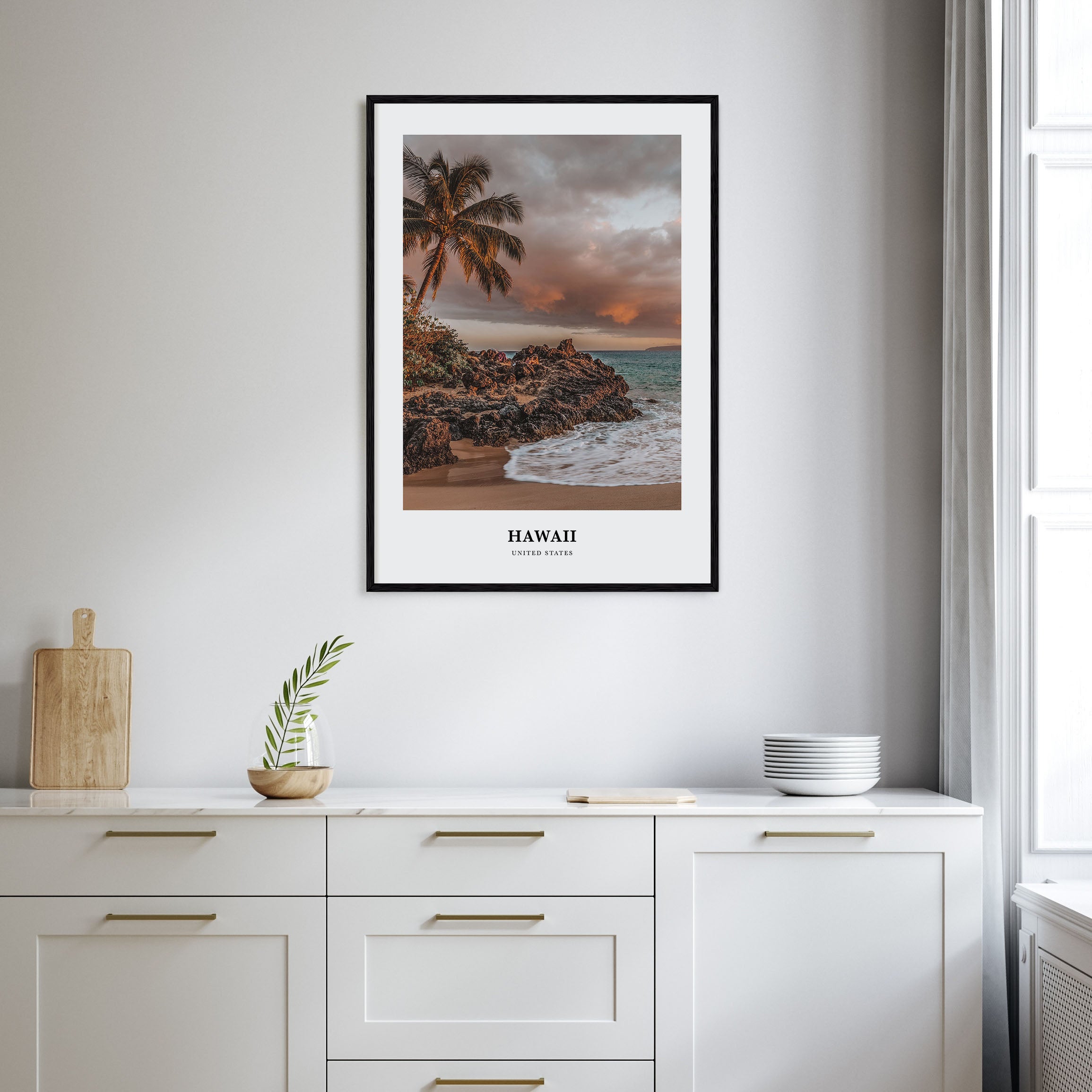 Hawaii Portrait Color No 3 Poster