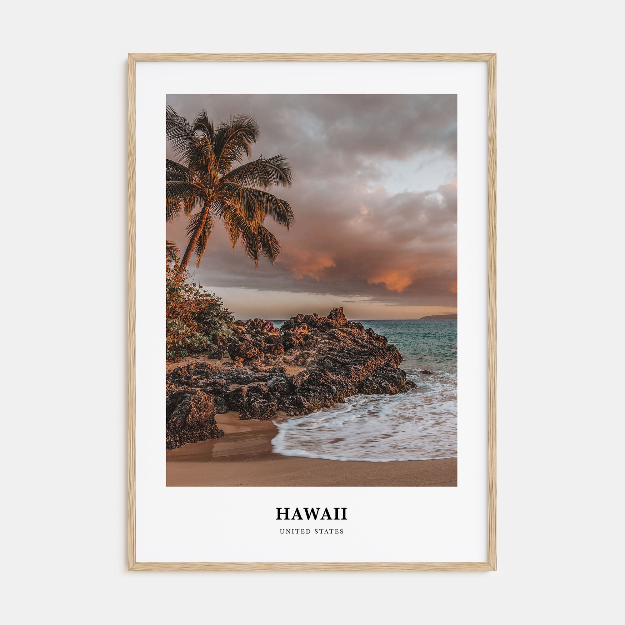 Hawaii Portrait Color No 3 Poster