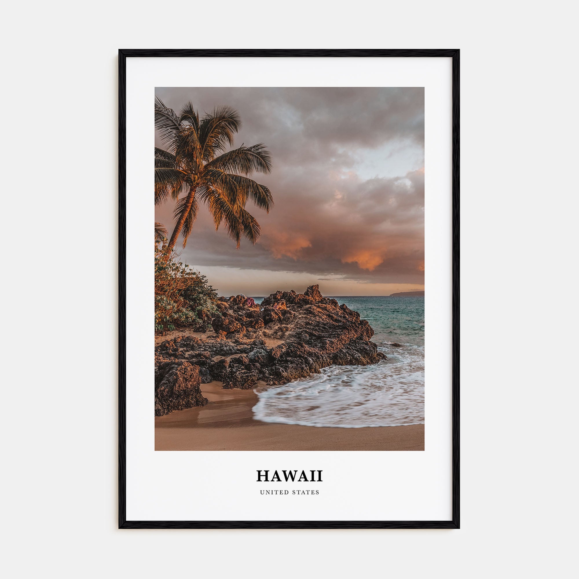 Hawaii Portrait Color No 3 Poster