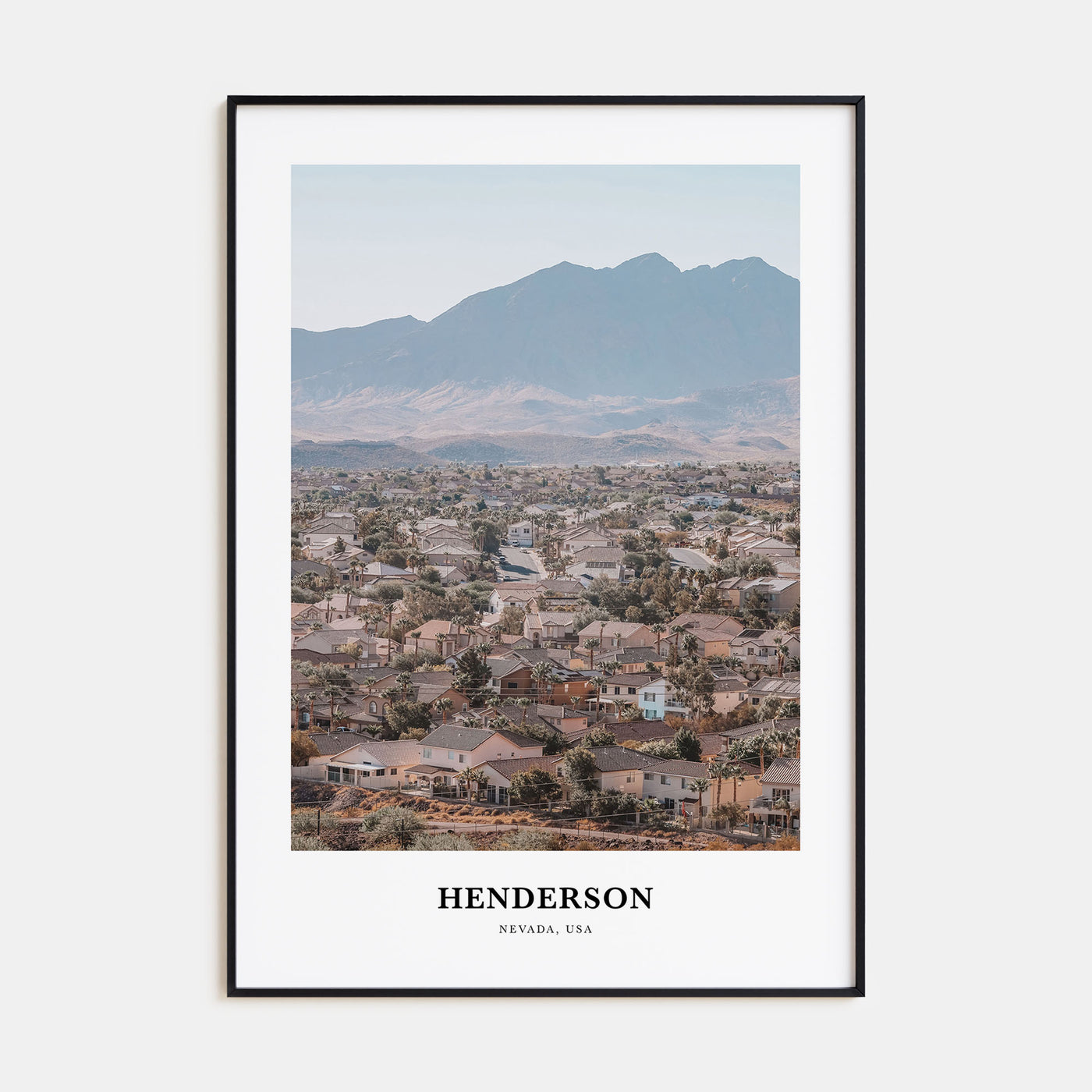 Henderson Portrait Color Poster