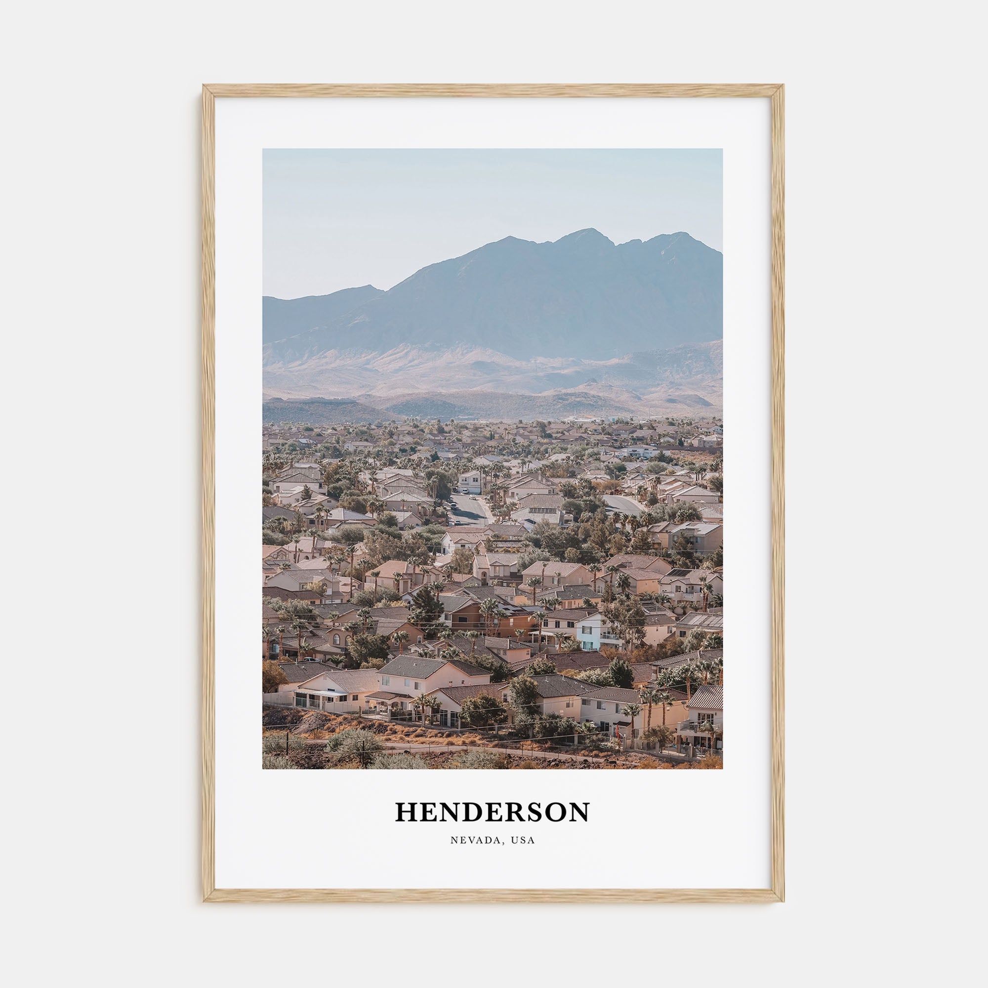 Henderson Portrait Color Poster