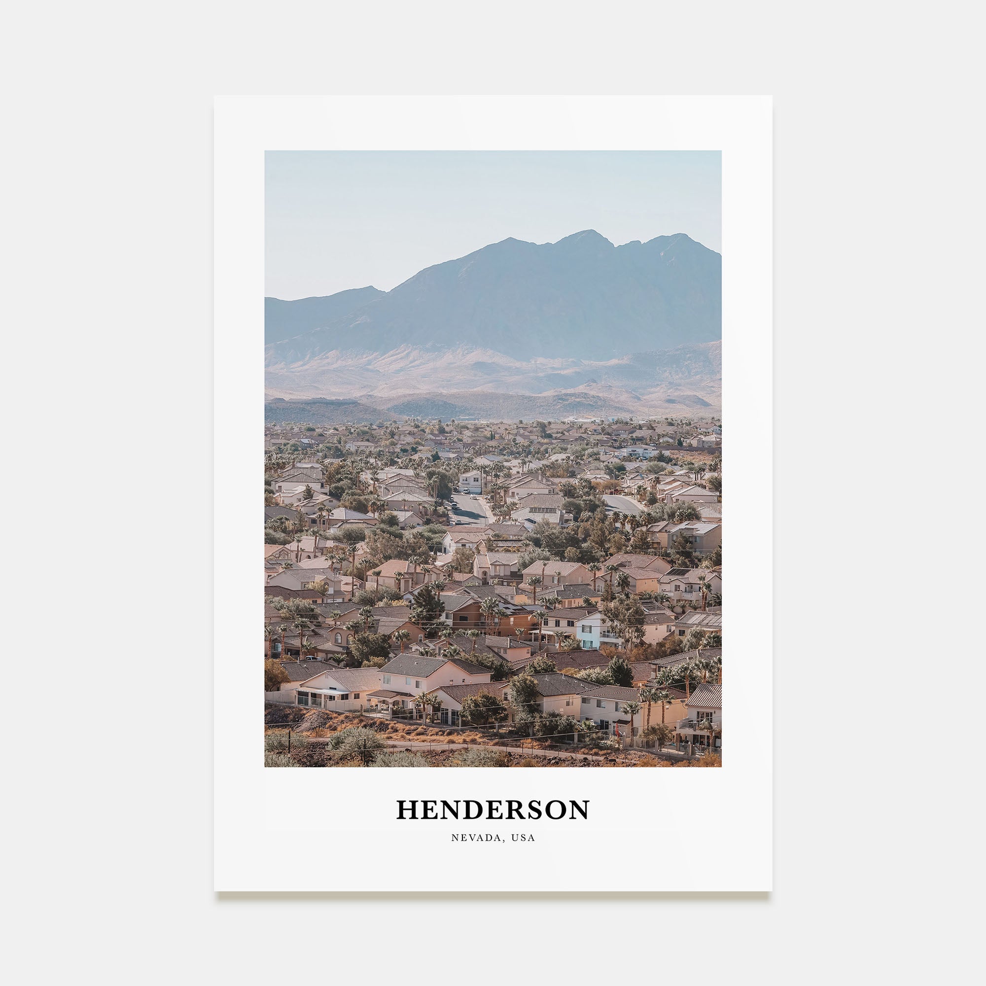 Henderson Portrait Color Poster