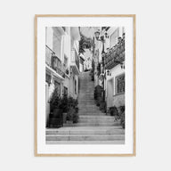 Hillside Houses Photo B&W No 2 Poster