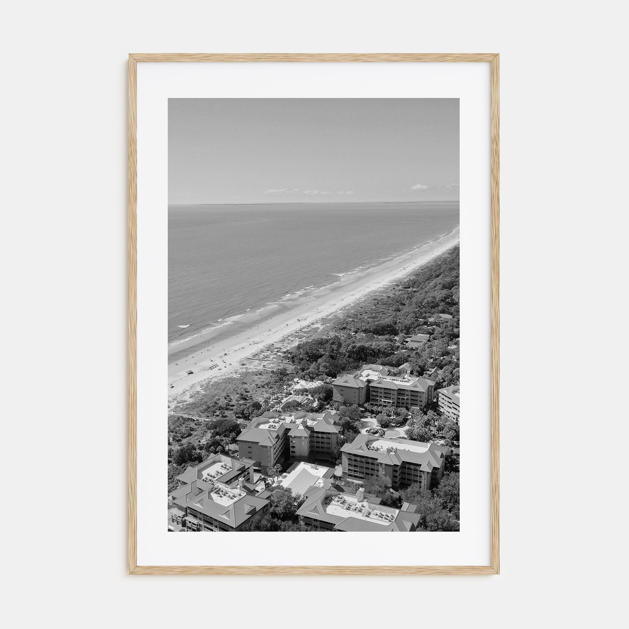 Hilton Head Island Photo B&W Poster