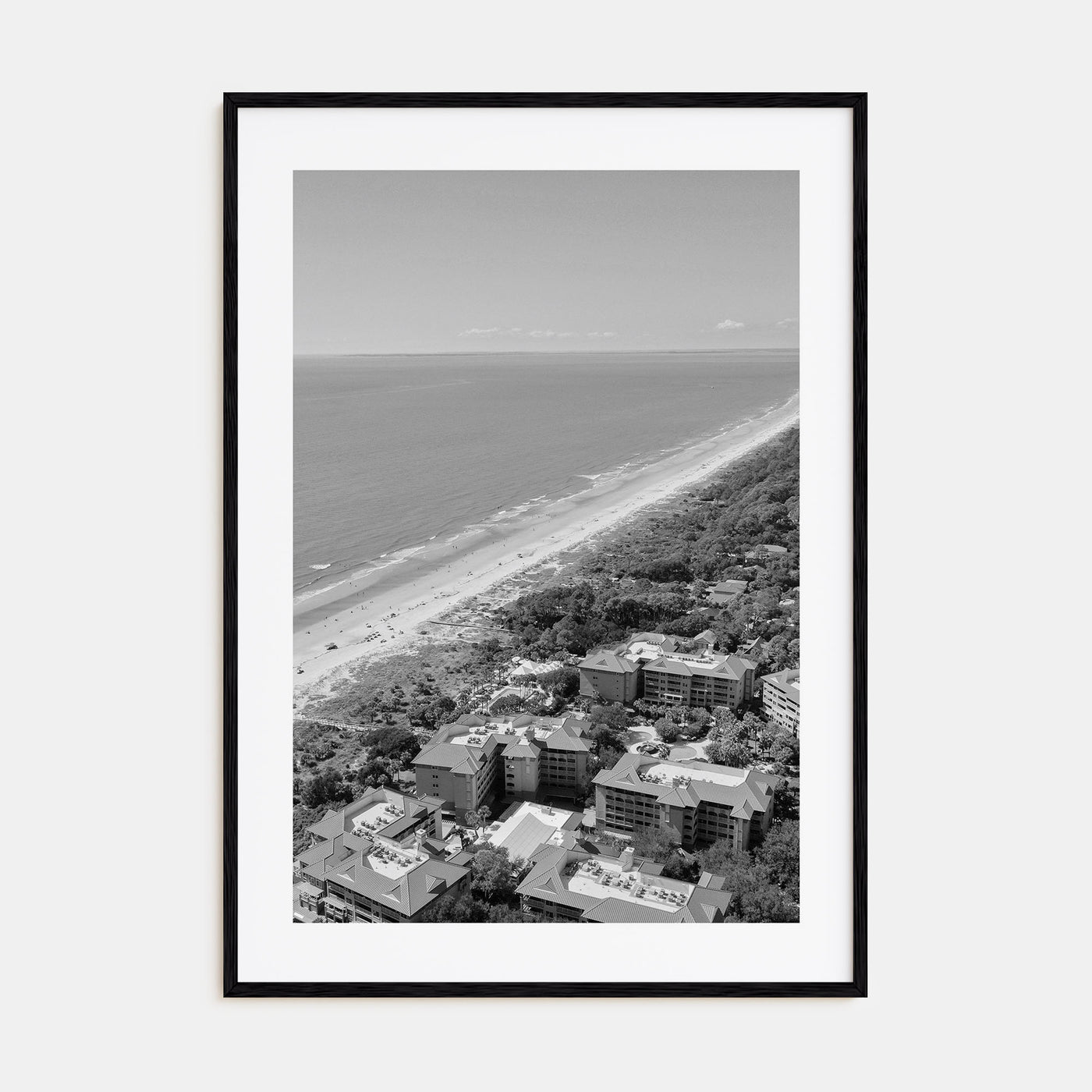 Hilton Head Island Photo B&W Poster