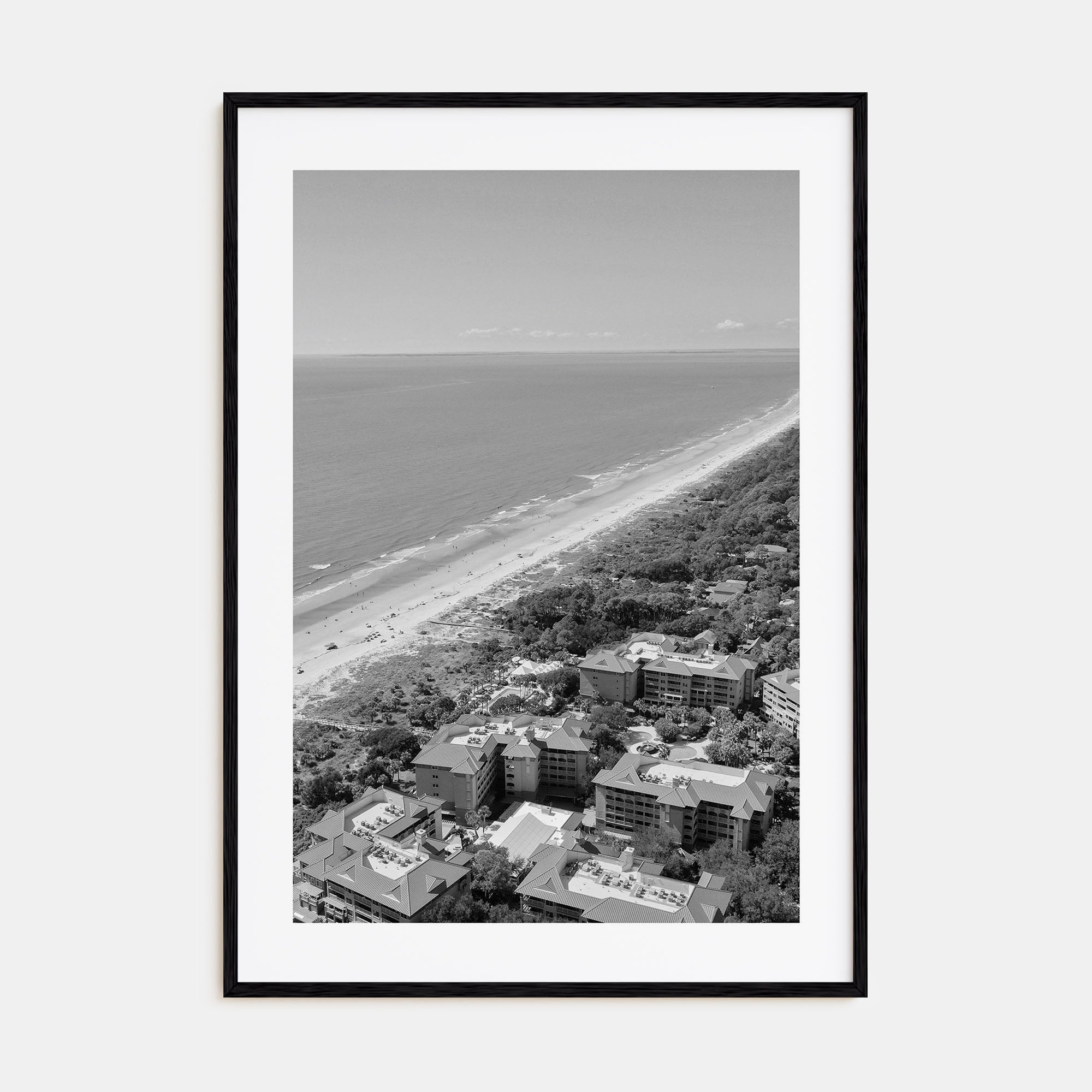 Hilton Head Island Photo B&W Poster