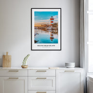 Hilton Head Island Portrait Color Poster