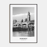 Hoboken Portrait B&W No 2 Poster