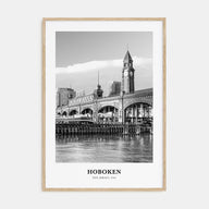 Hoboken Portrait B&W No 2 Poster