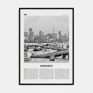 Hoboken Travel B&W No 1 Poster