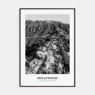 Hollywood Portrait B&W Poster