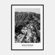 Hollywood Portrait B&W Poster
