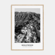 Hollywood Portrait B&W Poster