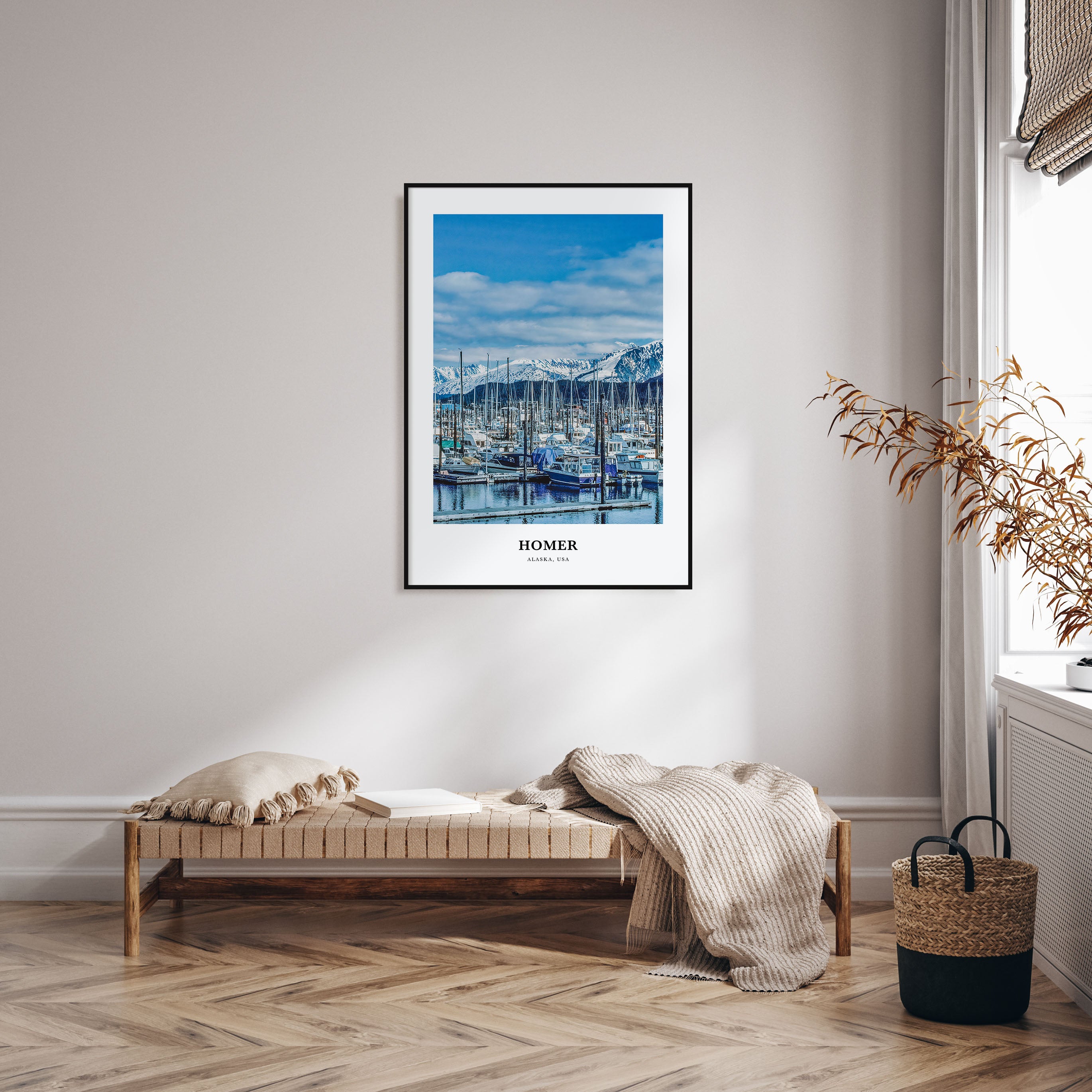 Homer Portrait Color Poster