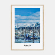 Homer Portrait Color Poster