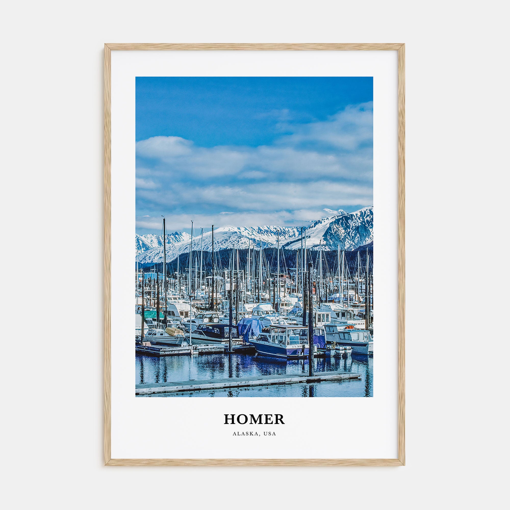 Homer Portrait Color Poster