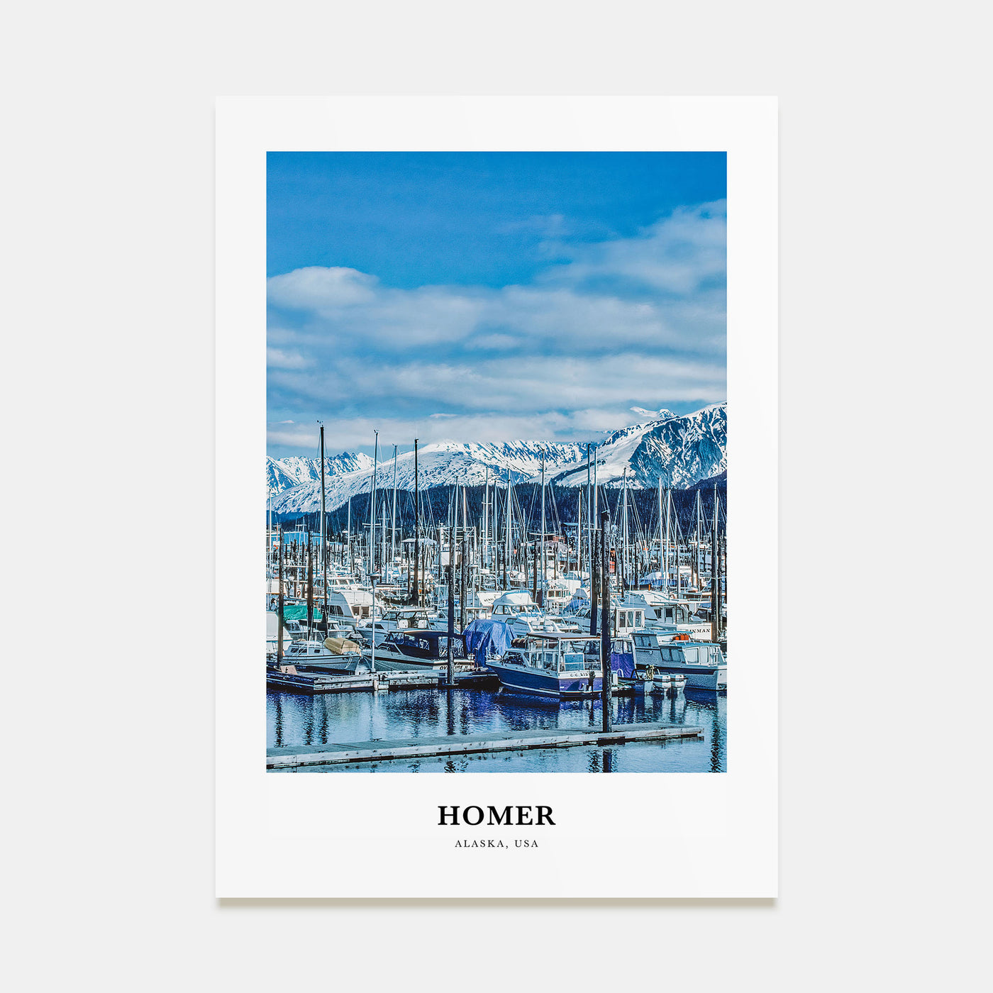 Homer Portrait Color Poster