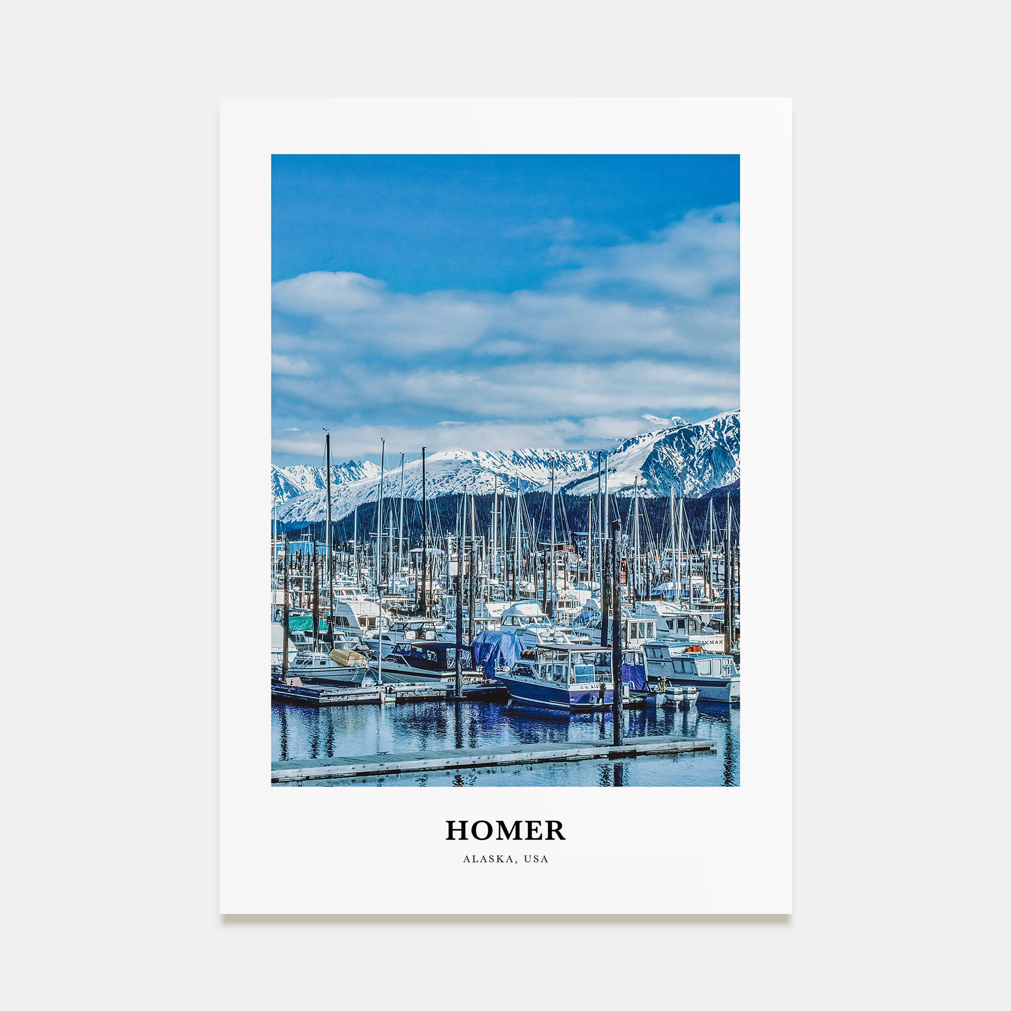 Homer Portrait Color Poster