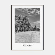Honduras Portrait B&W Poster