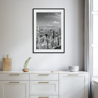 Hong Kong Photo B&W No 1 Poster
